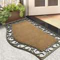 Door Mat | PVC Hollow Anti-Slip Mud Scraper Outdoor Entrance Holiday