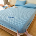 Mattress Protector Cover Soft Breathable Cooling Fitted Sheet Twin Full Queen King Deep Pocket Machine Washable Bed Cover for Home Hotel