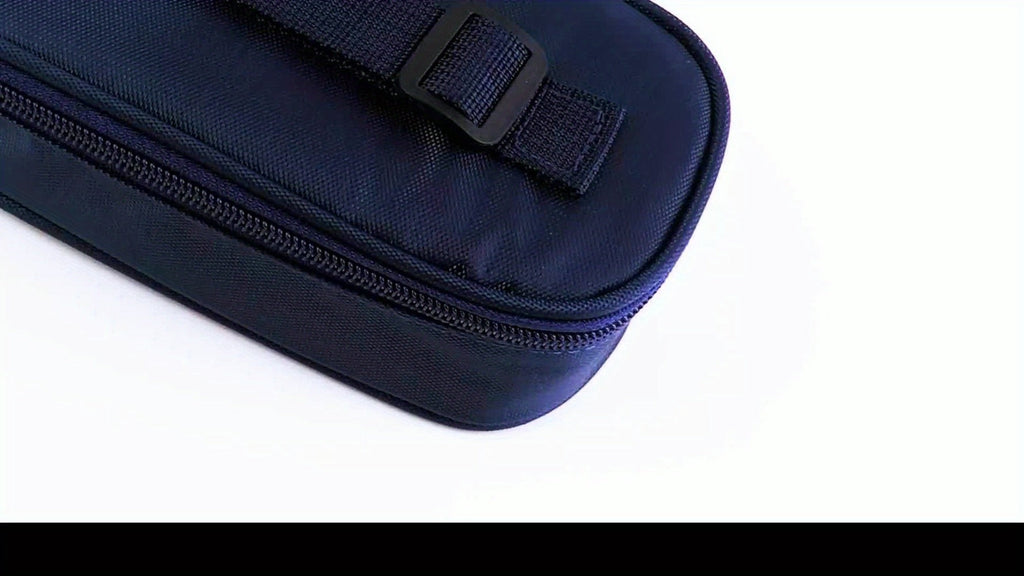 Insulated Insulin Vial Travel Case, Diabetic Supply Bag with Ice Brick, Compact Portable Cooler Kit for Medication Storage