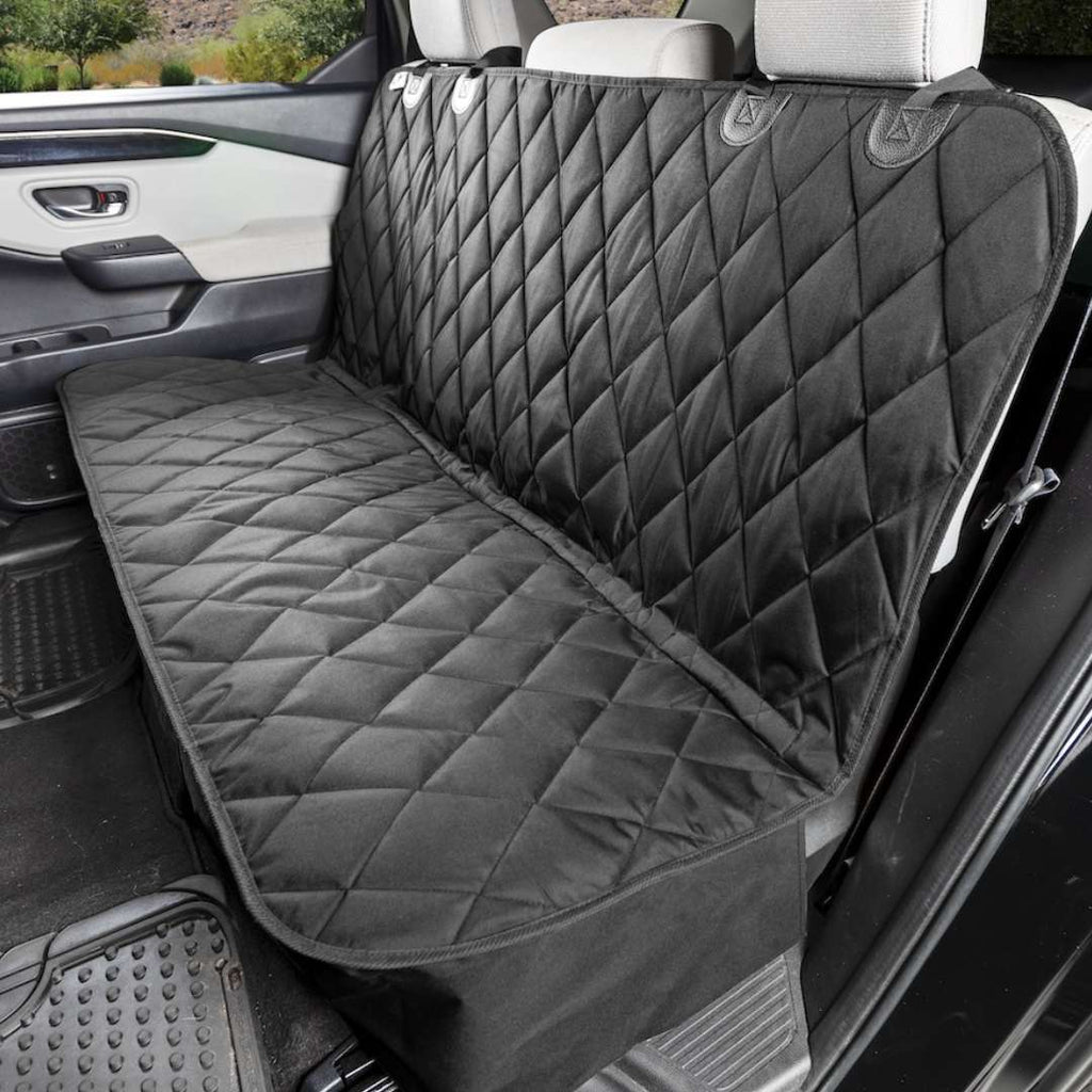 Fitted Dog Rear Seat Cover Regular (54" width) / Black