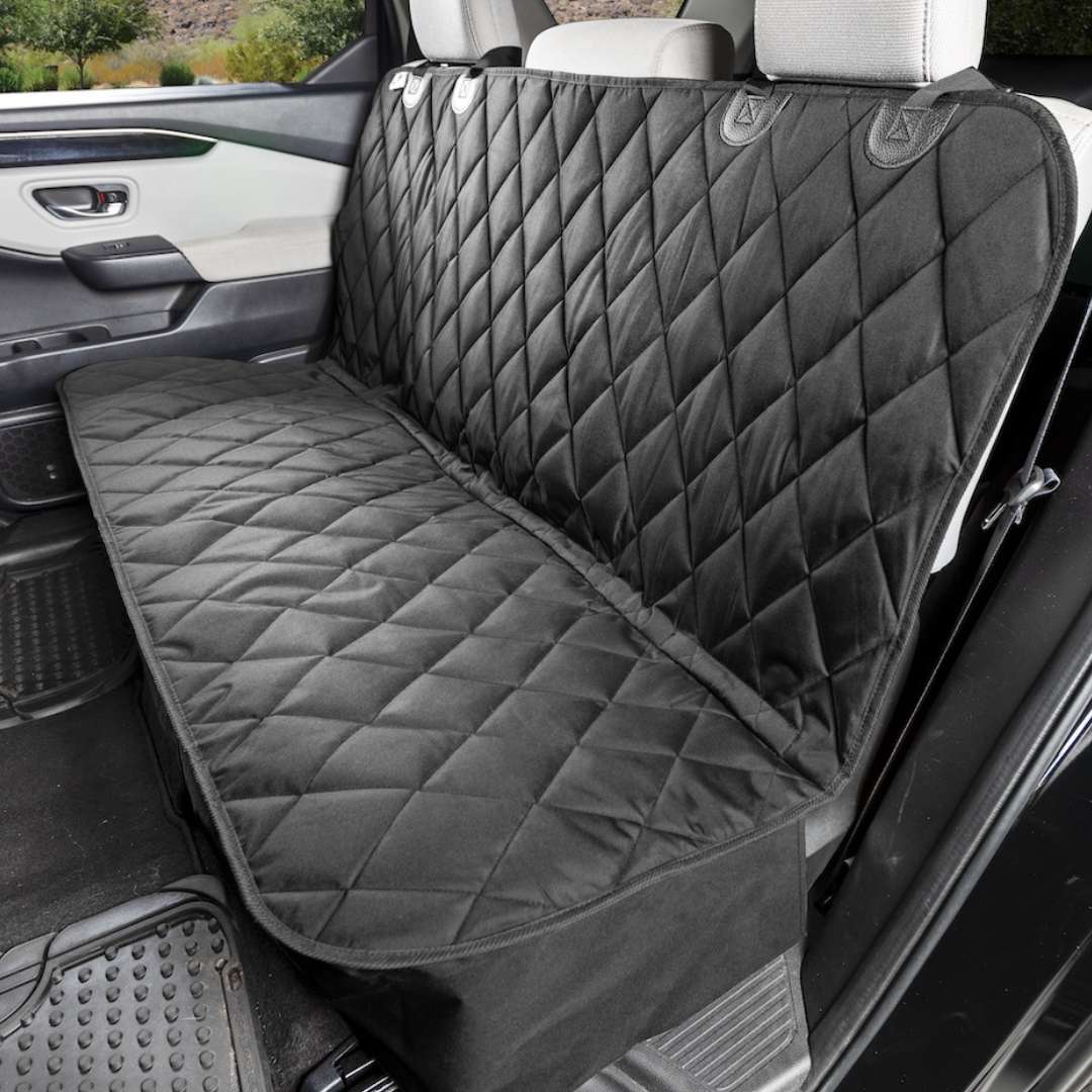 Fitted Dog Rear Seat Cover Regular (54" width) / Black