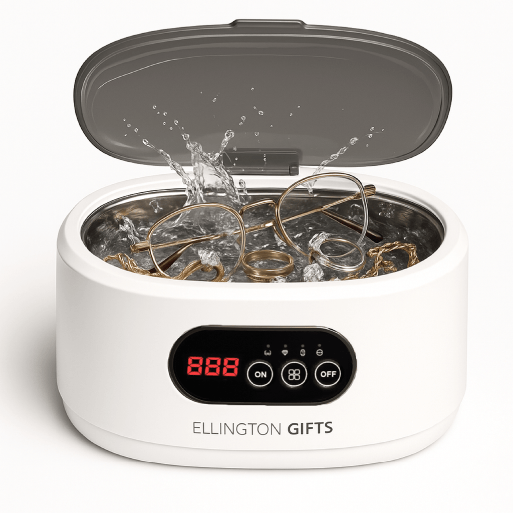Ultrasonic Cleaner – Ultrasonic Jewelry Cleaner Machine 48000Hz Portable for Glasses Watches Dentures Rings