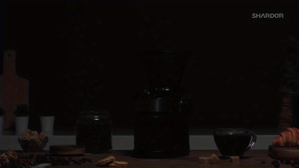 Burr Coffee Grinder Electric, Coffee Bean Grinder with 40-Second Digital Timer, 25 Precise Grind Settings