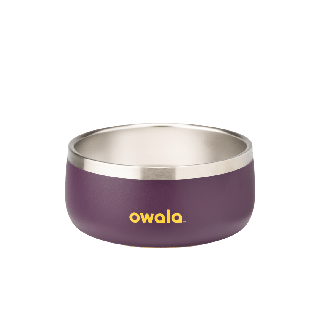 Stainless Steel Pet Bowl 3 cups / Grapeful Fur You