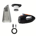 Handheld Vacuum Cleaner with 9000Pa Suction, 4000mAh Battery, Five Attachments and Two Color Options