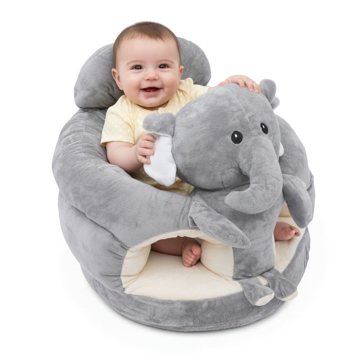 Baby Lounger with Tool-Free Assembly for Comfortable Everyday Seating in Kids' Room