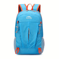 Backpack with 25L Foldable Nylon Design, Lightweight Daypack Storage and 4 Bright Colors for Hiking and Travel