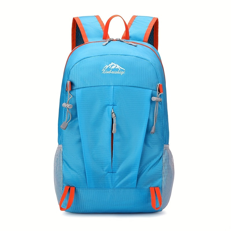 Backpack with 25L Foldable Nylon Design, Lightweight Daypack Storage and 4 Bright Colors for Hiking and Travel