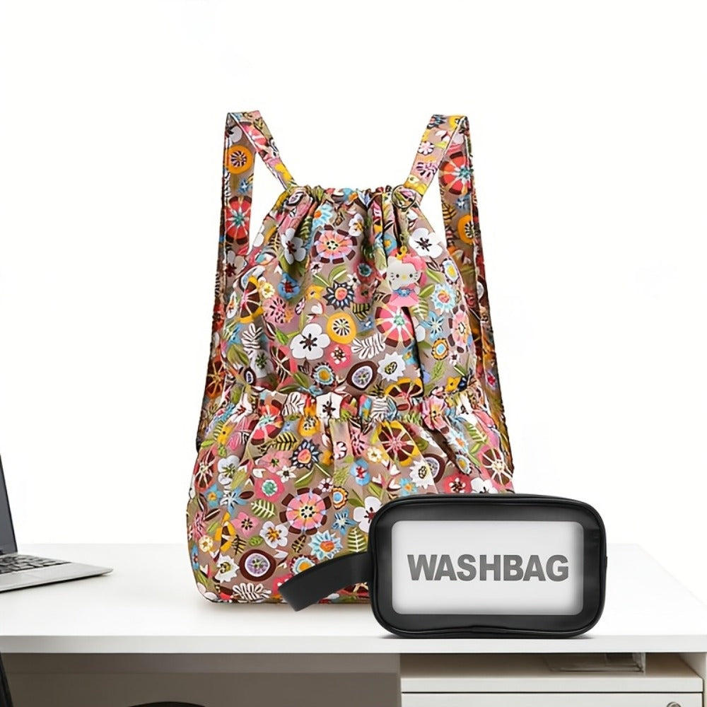 Backpack for Women – 3-Piece, Foldable, Large Capacity, for Travel – detail view 10