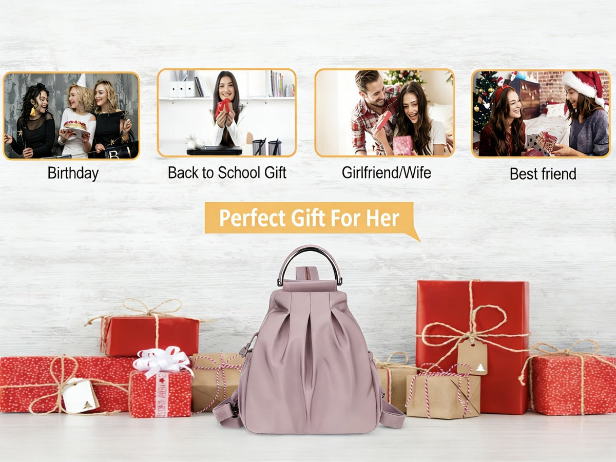 Backpack for Women – Adjustable Strap, for Travel & School – detail view 38