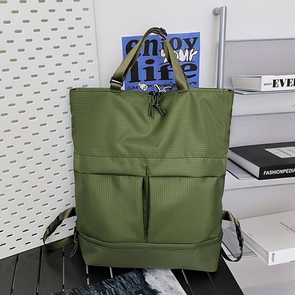 Backpack for Women – Canvas, Polyester, Large Capacity, for Travel & Work – detail view 5