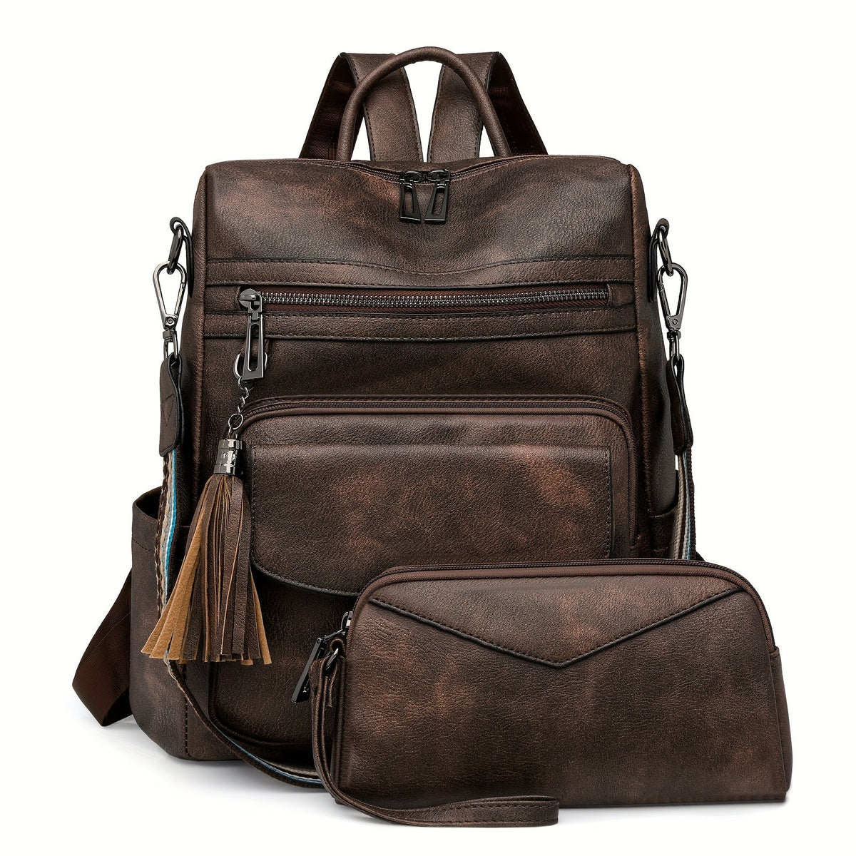Backpack for Women – 9 Colors, Convertible, Large Capacity, for Travel & Work – detail view 2