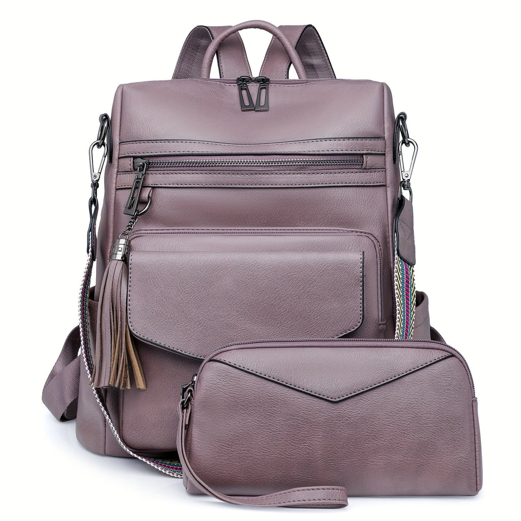 Backpack for Women – 9 Colors, Convertible, Large Capacity, for Travel & Work – detail view 6