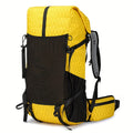 Backpack with 40-50L Expandable Roll-Top, Breathable Back Panel and 5 Bold Color Options for Outdoor Travel