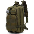 Foldable Tactical Backpack with Compression Straps, Unisex Outdoor Pack for Hiking and Travel