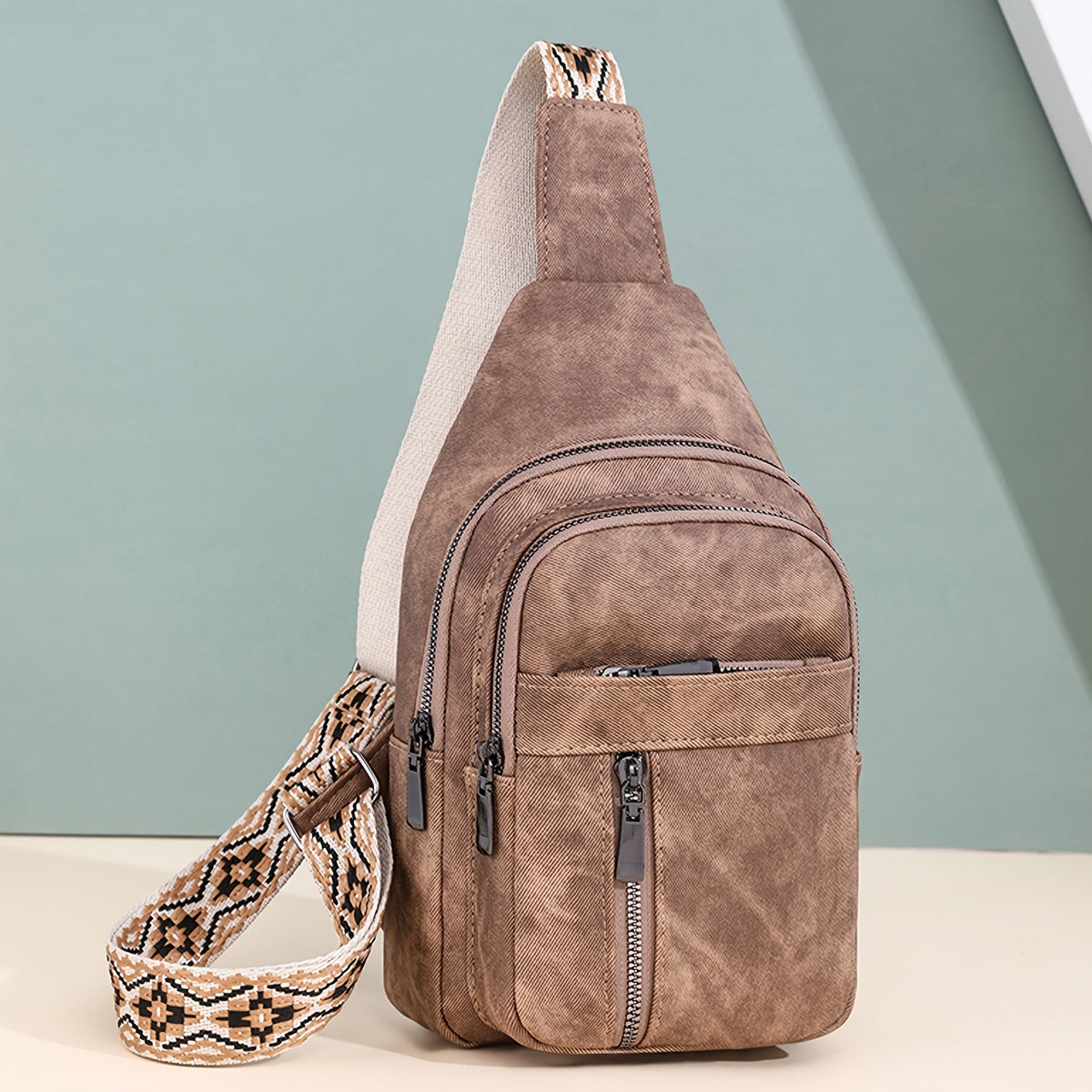 Compact Convertible Backpack and Crossbody Bag, Lightweight Everyday Carry in Five Color Options