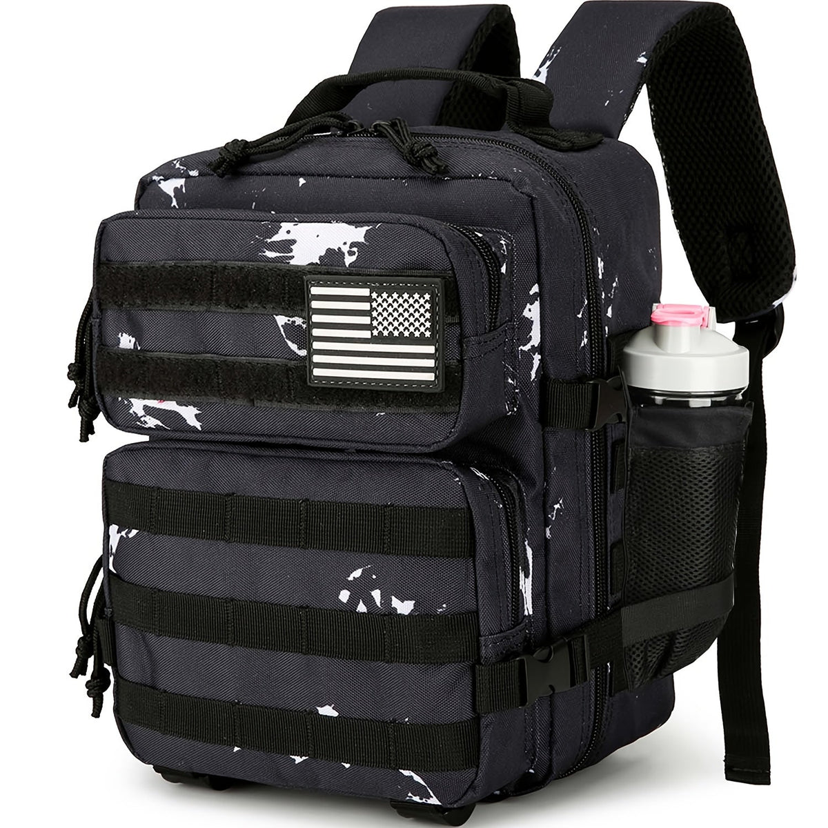 Mini Patterned Backpack with Adjustable Straps, Colorful 2.38-Gallon Daypack in Eleven Designs