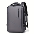 Convertible Nylon Backpack and Shoulder Bag, Slim Multi-Pocket Commuter Carry in Three Colors