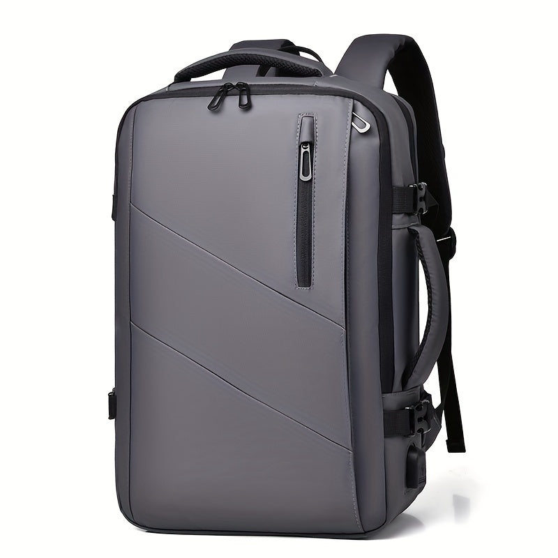 Convertible Nylon Backpack and Shoulder Bag, Slim Multi-Pocket Commuter Carry in Three Colors