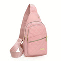 Backpack Sling in Lightweight Nylon with Water-Resistant Pockets and 4 Sport Colorways for Hiking and Travel