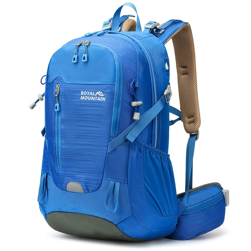 Backpack in Water-Resistant Nylon with Packable Pocket, Bottle Holders and 4 High-Visibility Colors