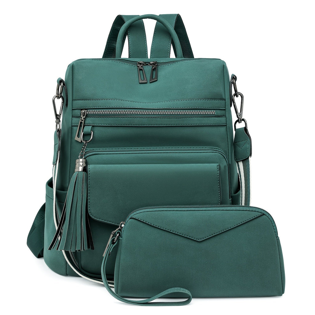 Backpack for Women – Polyester, Large Capacity, Convertible, for Travel – detail view 4