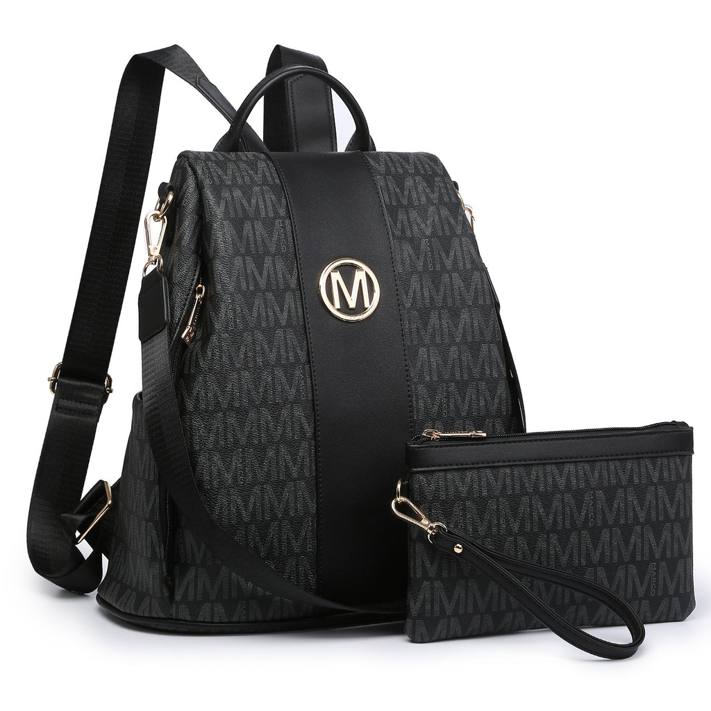 Backpack for Women – Vegan Leather, Anti-Theft, Convertible, Multi-Pocket – detail view 30