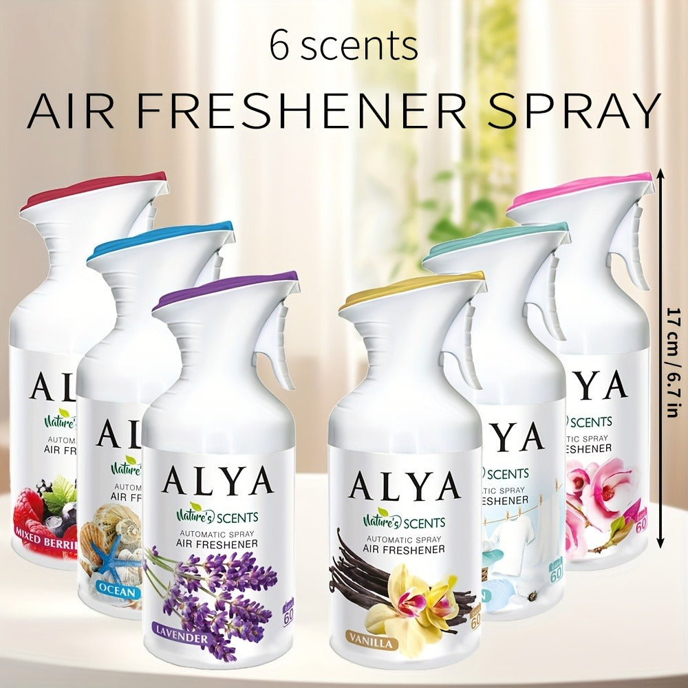Air Freshener Spray 8.45 oz Aromatherapy Room Spray 1pc or 3pc - 6 Scents Lavender, Vanilla, Cool Linen