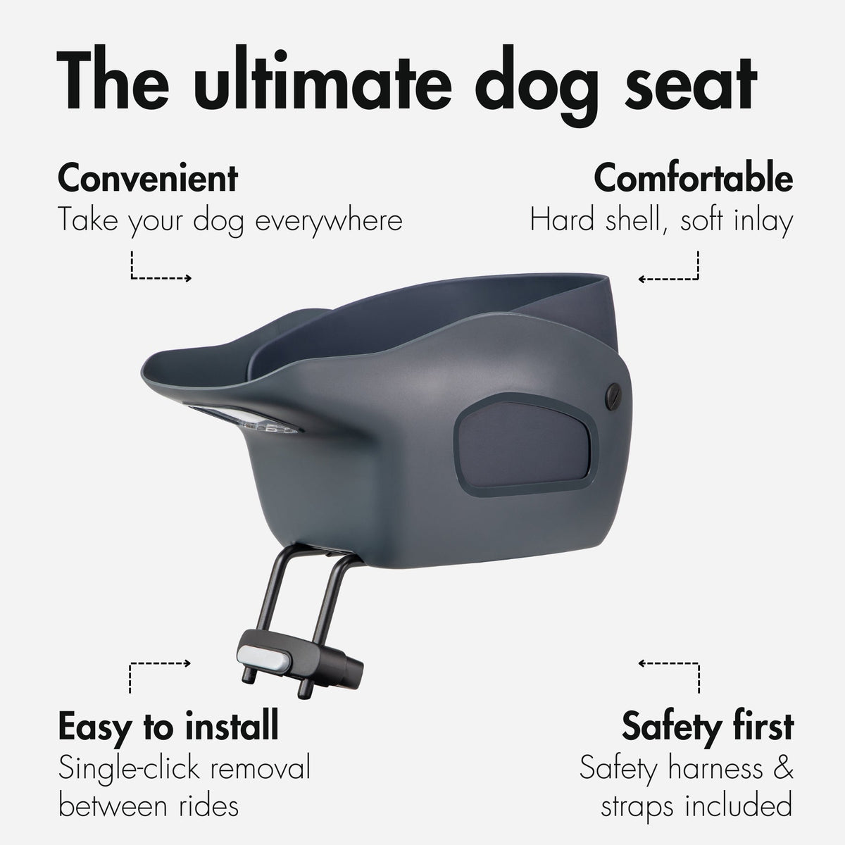 Dog Bike Carrier Seat product image 2