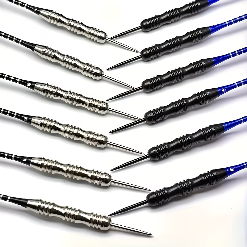 Professional Darts Set with Iron Tips, PET Shafts & Gift Box – Complete Dart Set for Training & Competition