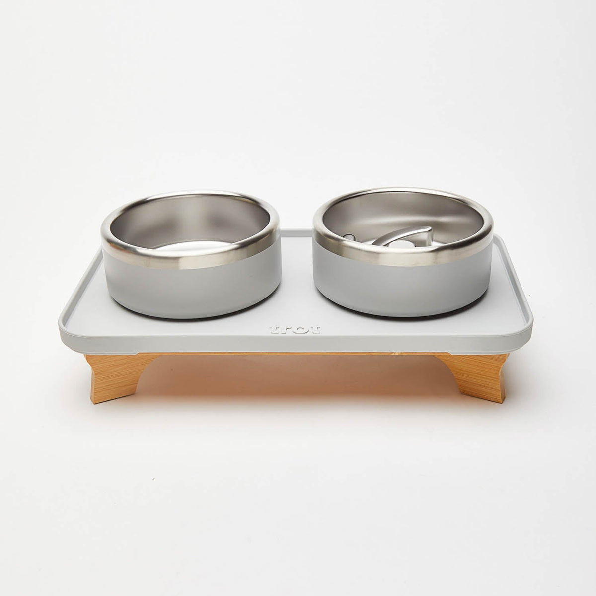 Elevated Pet Slow Feeder and Bowl Set product image 3