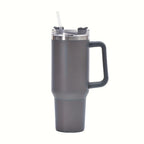 Insulated Water Bottle, 40oz Stainless Steel Drink Container with Lid, Straw and Six Color Choices