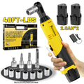 Electric Ratchet Wrench Set 12V Cordless with Lithium Battery, Fast Charge, Variable Speed Trigger