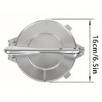 Tortilla Press & Dough Press – 6.5 & 8 Inch Professional Tortilla Maker for Flour & Corn Tortillas, Roti, Quesadilla, Dumpling Wrapper