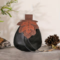 Renaissance Drawstring Belt Pouch and Coin Purse in Black, Brown or Green with Medieval Viking Styling
