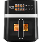 Air Fryer 5 Quart 8-in-1 Electric Hot Air Oven 1350W with LED Touchscreen & 360° Hot Air Circulation