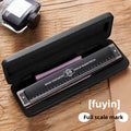 Blues Harmonica, 28-Hole, Professional, Black/ for Blues Practice
