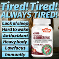 Dietary Supplement Berberine Capsules with Ceylon Cinnamon, Cayenne, Turmeric and Milk Thistle Blend