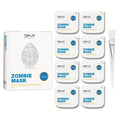 Zombie Face Mask 8pcs Plant Squalane Skin Texture Improving Facial Mask Set for Women for Bath Time, Home Spa and Personal Care