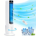 Evaporative Air Cooler Portable 1.32 Gal, 3-in-1 Swamp Cooler Fan Humidifier with Ice Cooling, 4 Ice Packs