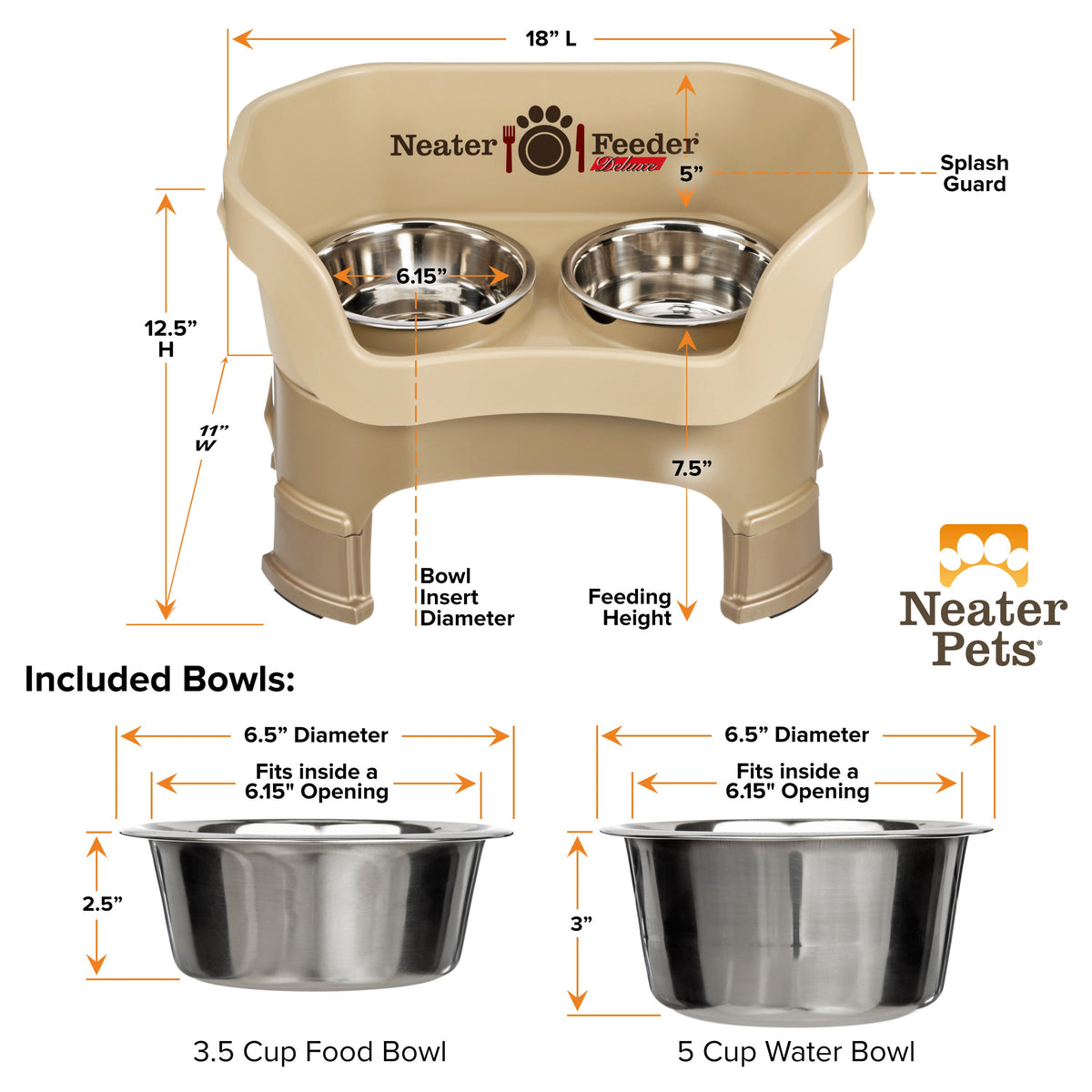 Elevated Spill-Containment Pet Feeder product image 80