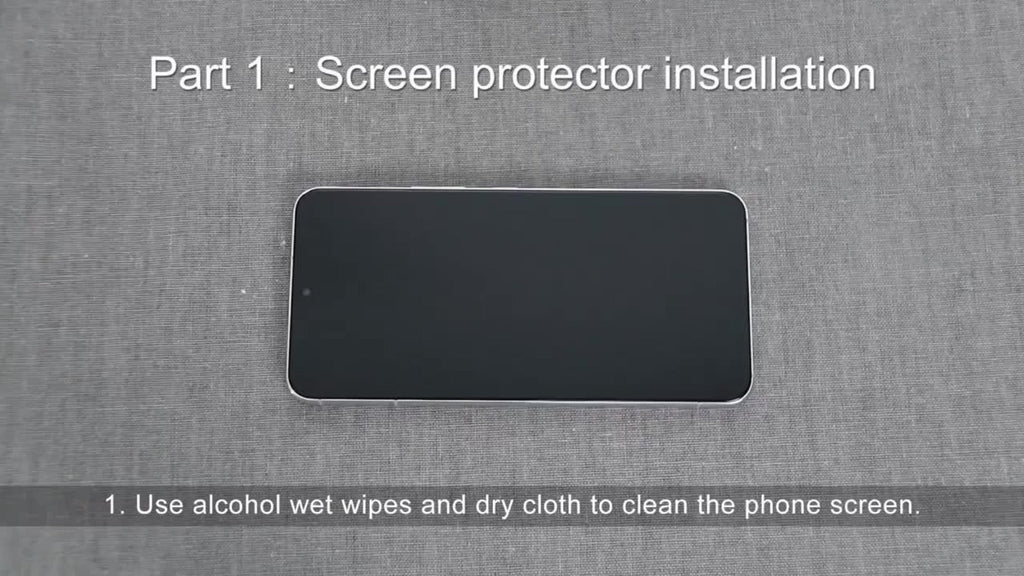 Samsung Galaxy Screen Protector + Camera Lens 2+2 Pack, 9H Anti-Spy Tempered Glass, Fingerprint Unlock Support