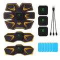 EMS Stimulator Trainer Patches, 8 Modes 19 Intensities Fitness Exerciser for Arms, Legs & Body Toning