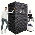 Portable Sauna, Steam Sauna Tent Home Spa Gym Yoga Detox Relaxation for Garden, Patio and Yard Use