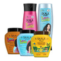 Skala Expert Curl Hair Care Kit 5-Piece - Mais Cachos, Maracuja & Mais Crespos Treatments 1000g + Shampoo & Conditioner 250ml