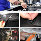 Car Body Fasteners Kit – Snap Rivets, Wing Expansion Screws & Willow Nails, Universal Automotive Retainer Clips for Car Body Panels