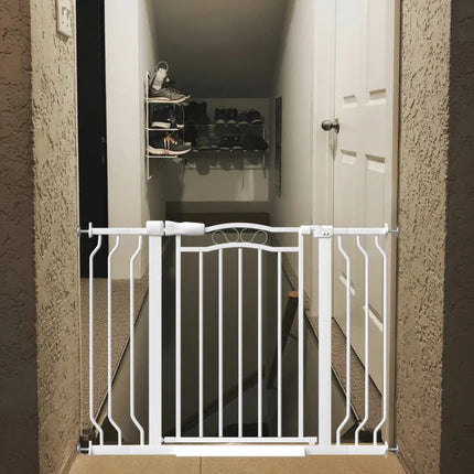 Walk-Through Pet Safety Gate 31“ Tall / 29.5"-43.7" / White