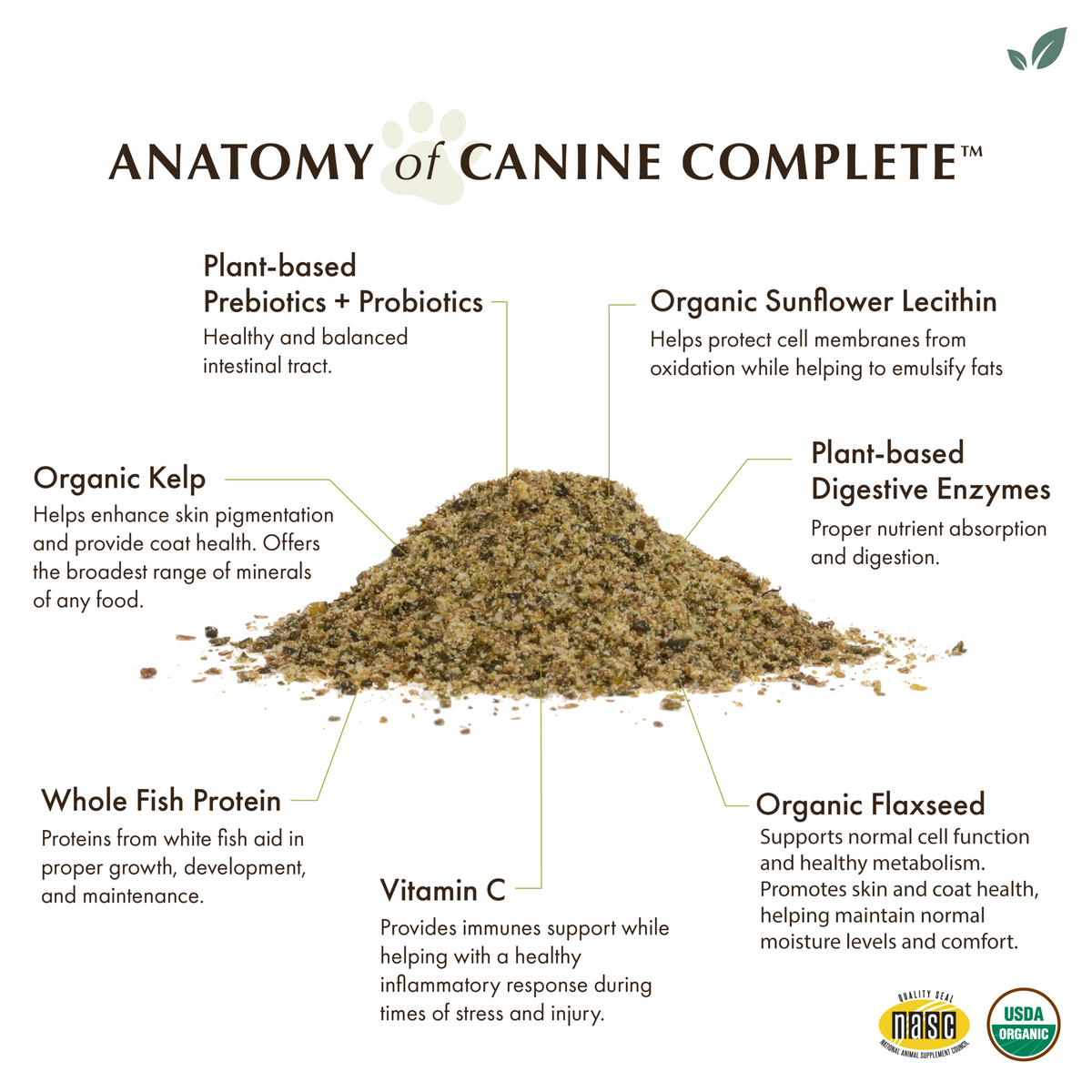 Whole-Food Dog Multivitamin Powder product image 2