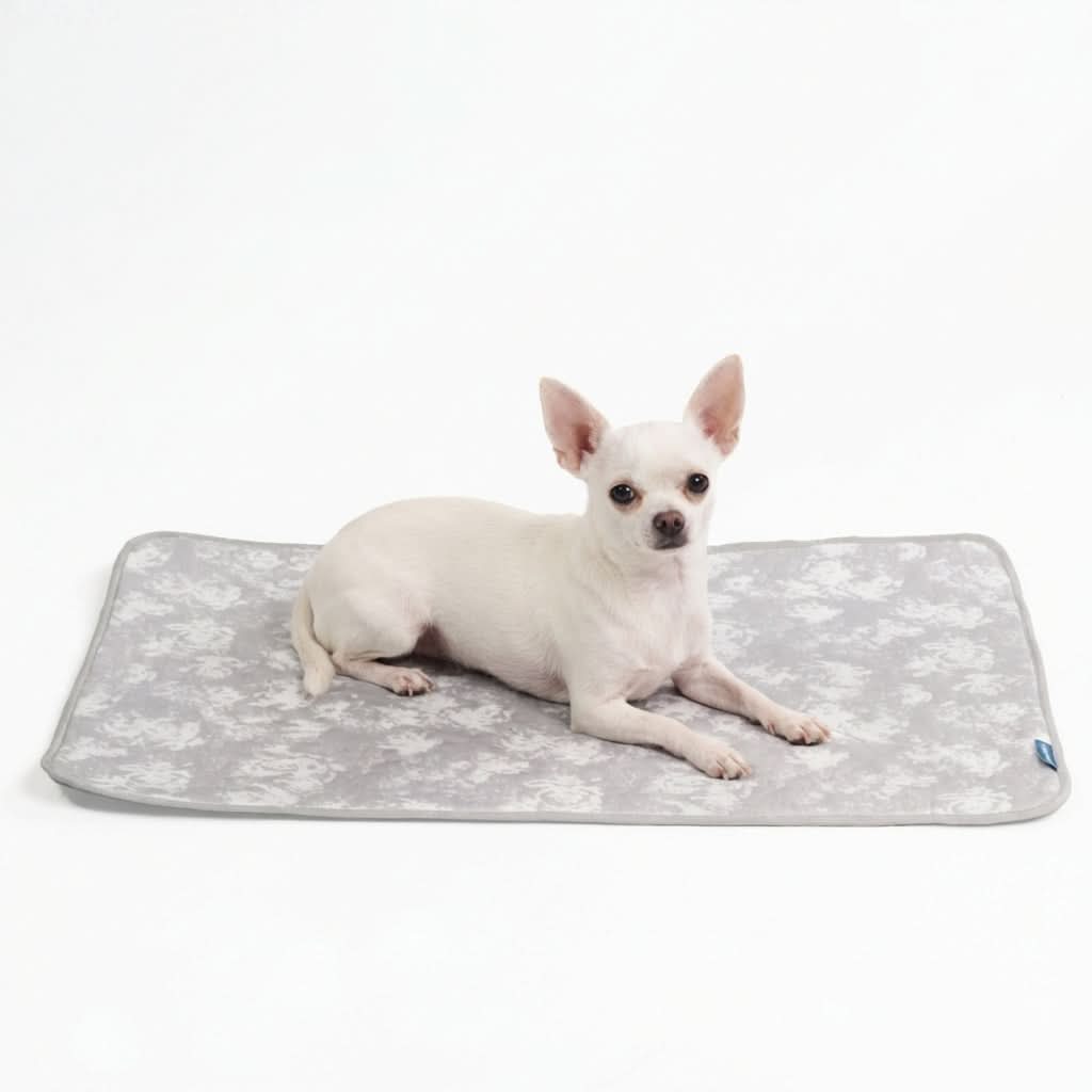 Breathable Cooling Dog Mat Clouds Grey / S