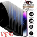 Screen Protector, 10-Piece Privacy Tempered Glass Set for 29 Selected iPhone Models from X through 17 Pro Max